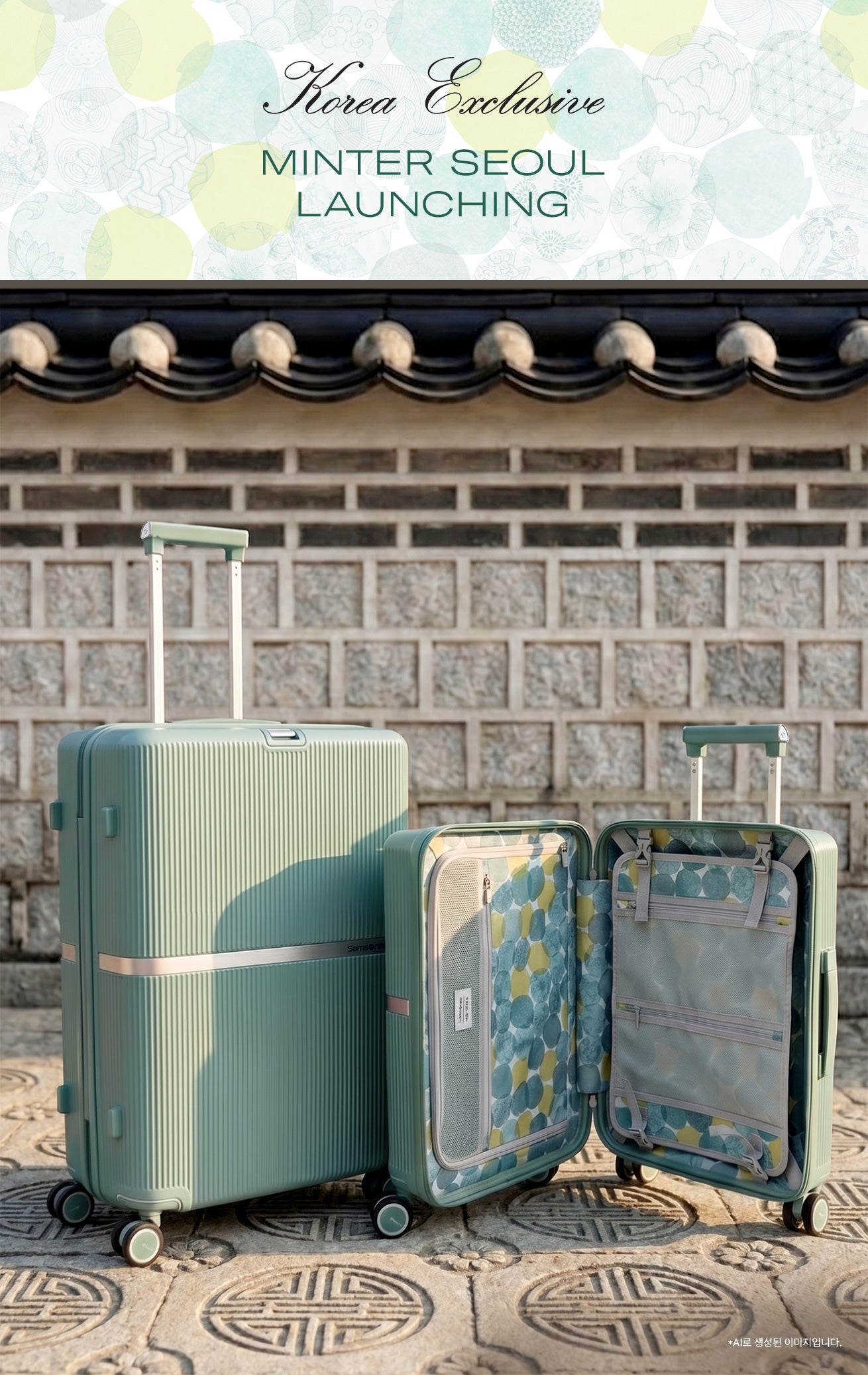 SAMSONITE. Korea Exclusive MINTER SEOUL LAUNCHING