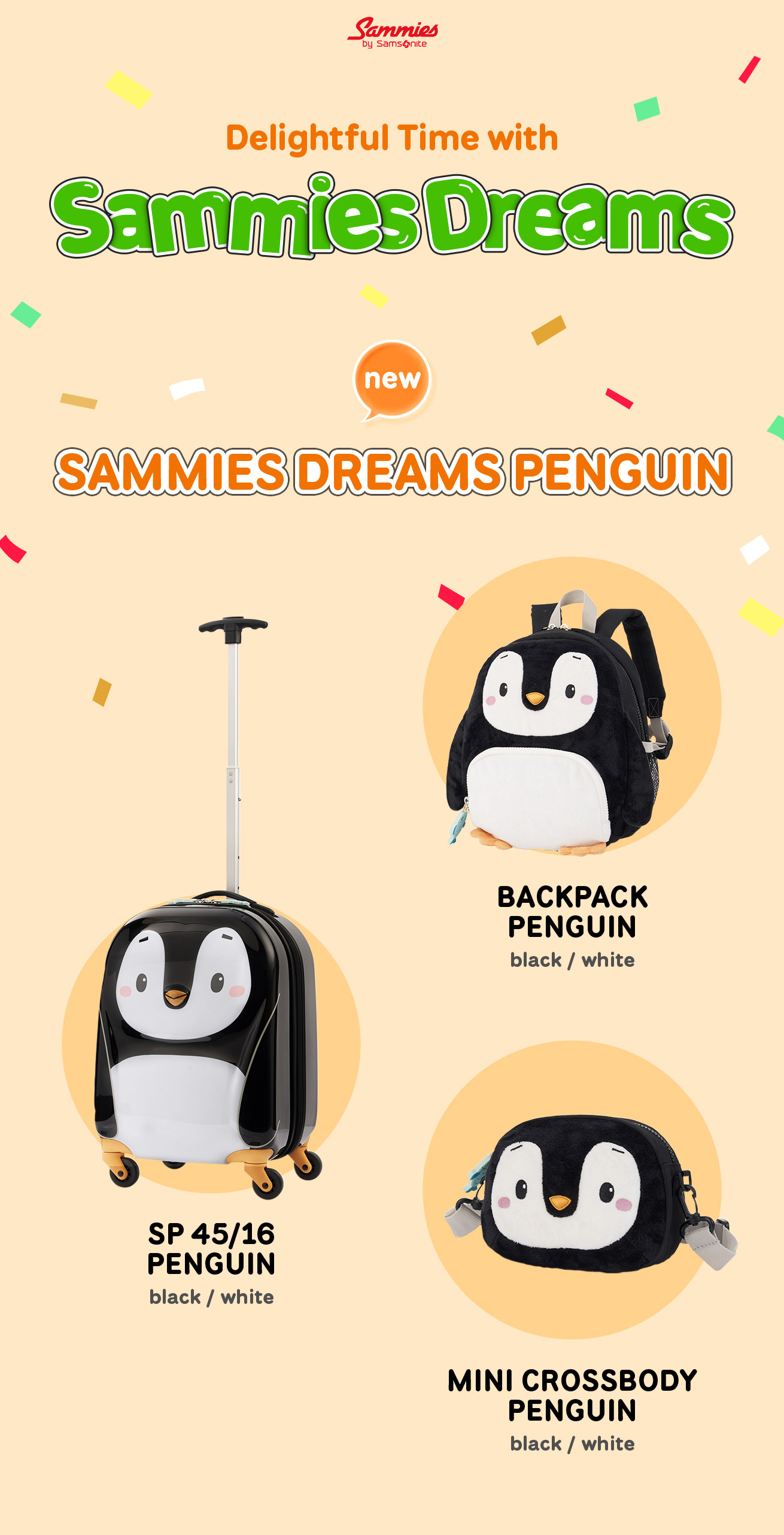 Delightful Time with Sammies Dreams. new SAMMIES DREAMS PENGUIN