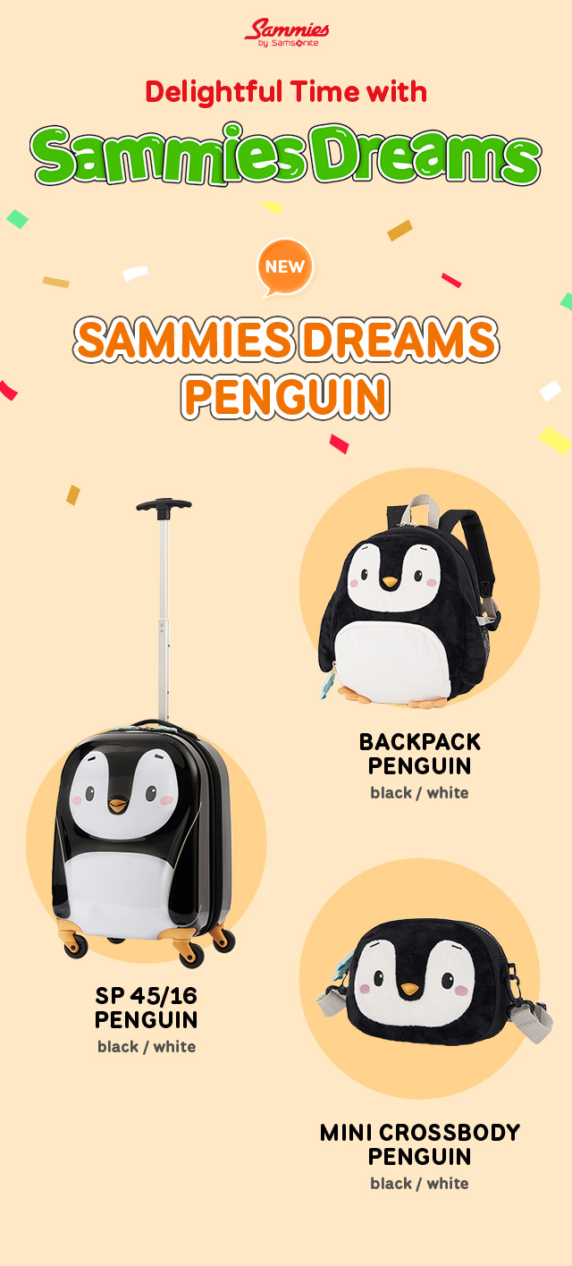 Delightful Time with Sammies Dreams. new SAMMIES DREAMS PENGUIN