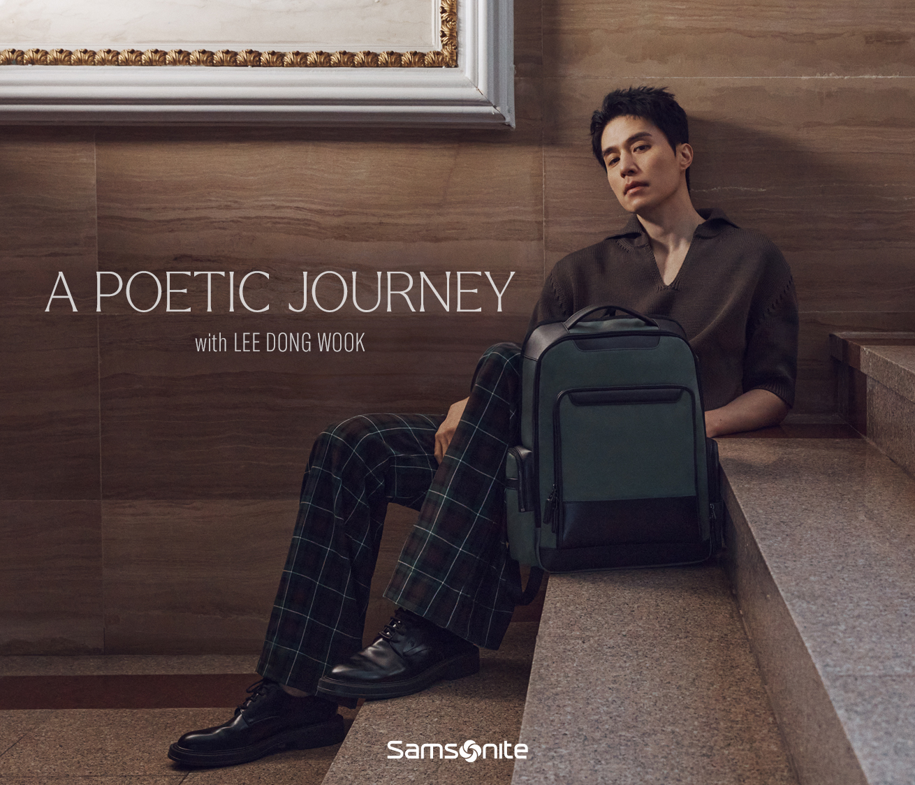 A POETIC JOURNEY with LEE DONG WOOK Samsnite
