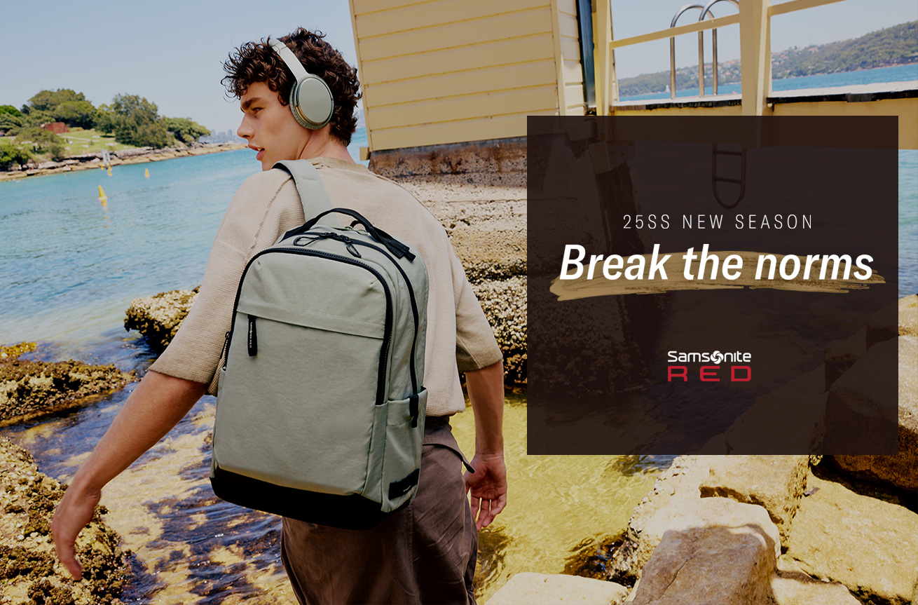 Samsonite Red 25SS NEW SEASON Break the norms