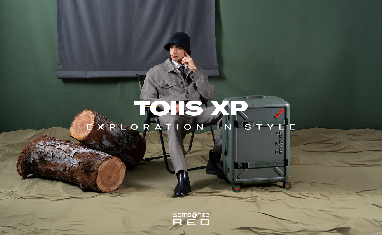 TOIIS XP EXPLORATION IN STYLE Samsonite RED