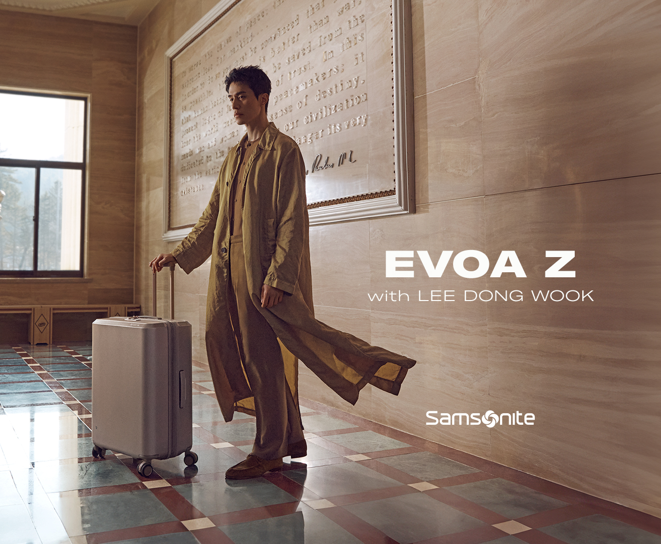 EVOA Z with LEE DONG WOOK Samsonite