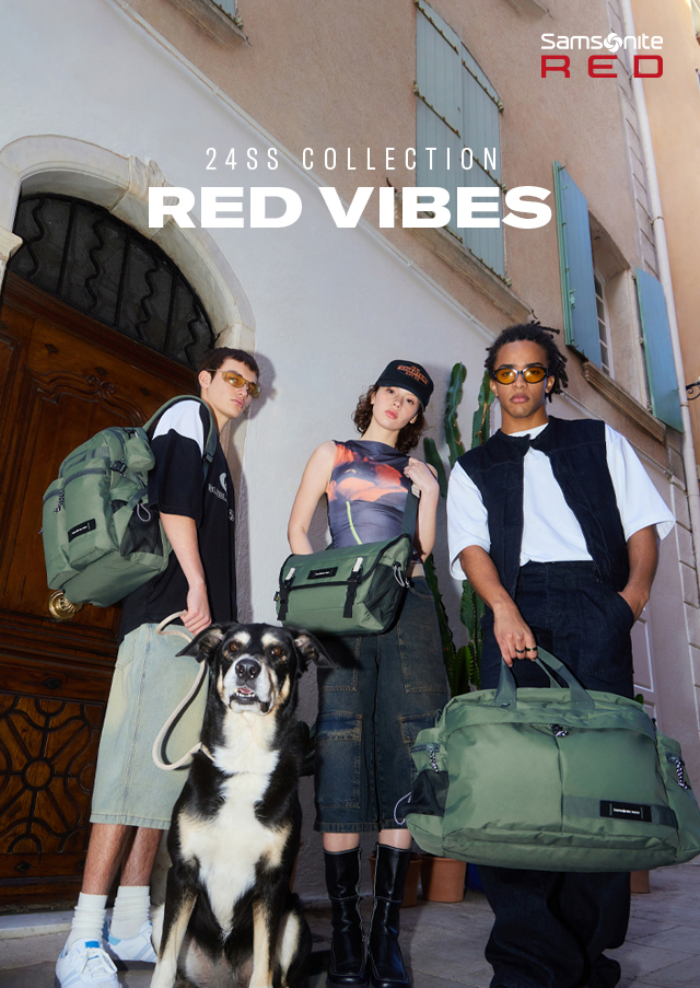 24SS COLLECTION RED VIBES Samsonite RED