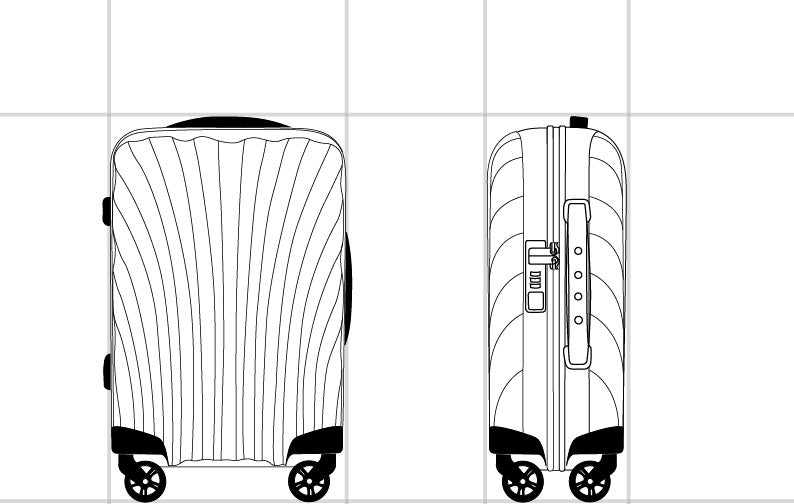 samsonite cosmolite 55